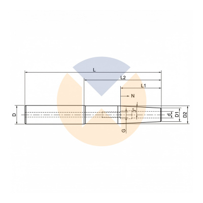 C20-SFS05-160 удлинитель термозажимной с прямым хвостовиком