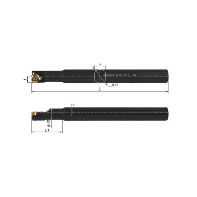 Резец с СМП SNR0010-K11