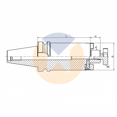 BT30-FMB16-45 патрон торцевой фрезы