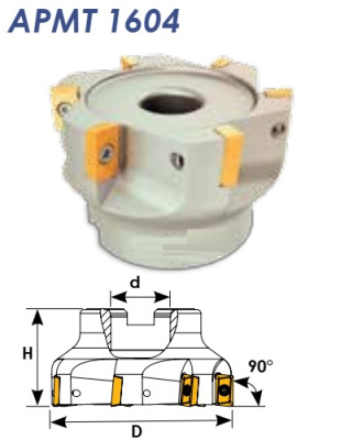 BAP400R 100-32-8T Корпус фрезы