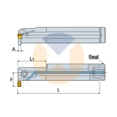 Резец с СМП TTIL25-3C