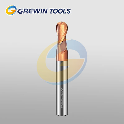 D2*6*D4*50L Z2 фреза сферическая BALLNOSE твердосплавная GREWIN HRC55