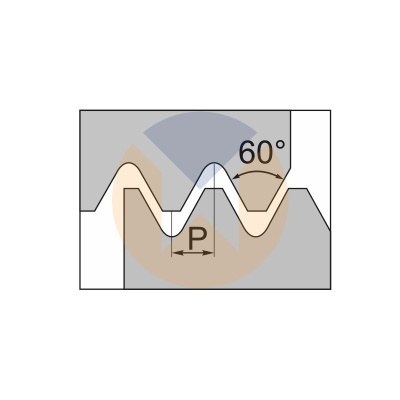21N 1.5ISO U545 пластина для резьбофрезы
