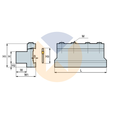 SMBB2032 Державка для лезвия SPB